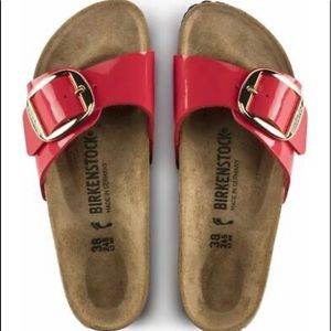 Birkenstock Madrid Cherry Patent size 40